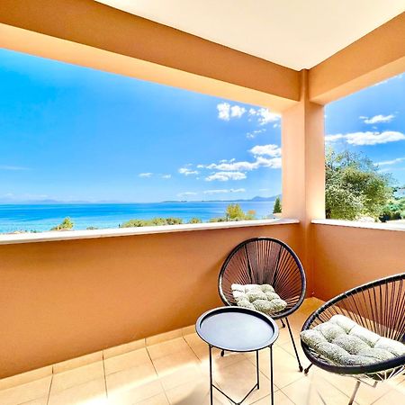 Villa Barbati Dream With Private Pool By Dadovillas Pyrgi  المظهر الخارجي الصورة