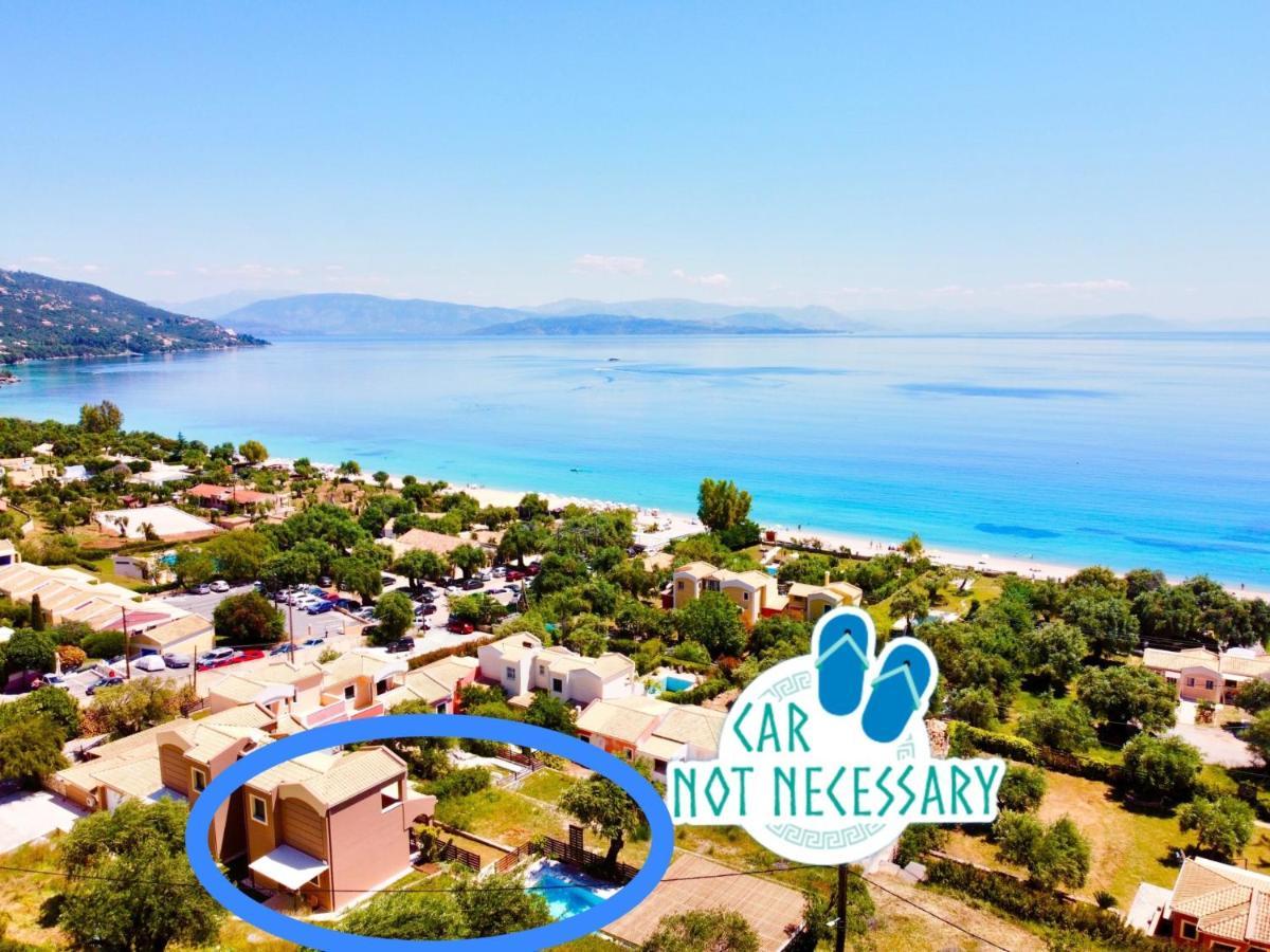 Villa Barbati Dream With Private Pool By Dadovillas Pyrgi  المظهر الخارجي الصورة