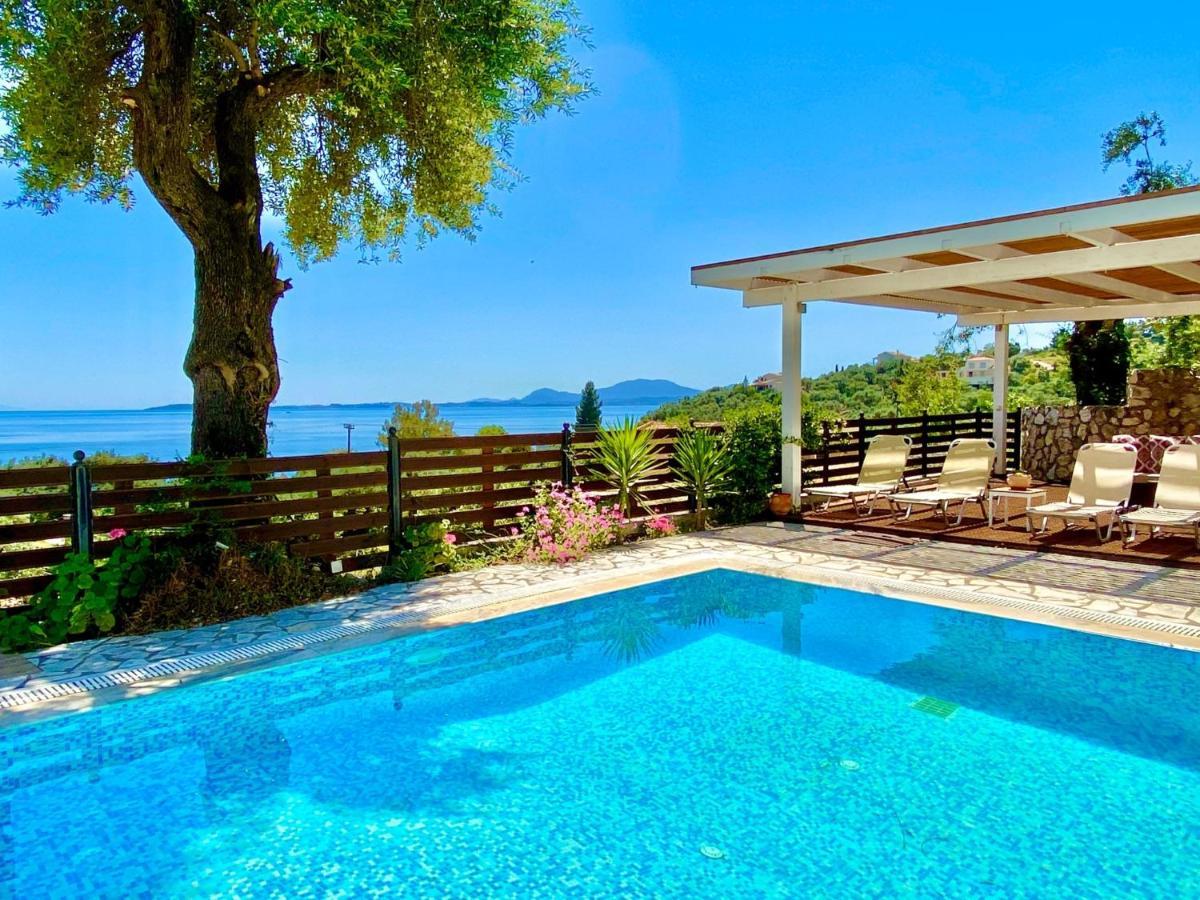 Villa Barbati Dream With Private Pool By Dadovillas Pyrgi  المظهر الخارجي الصورة