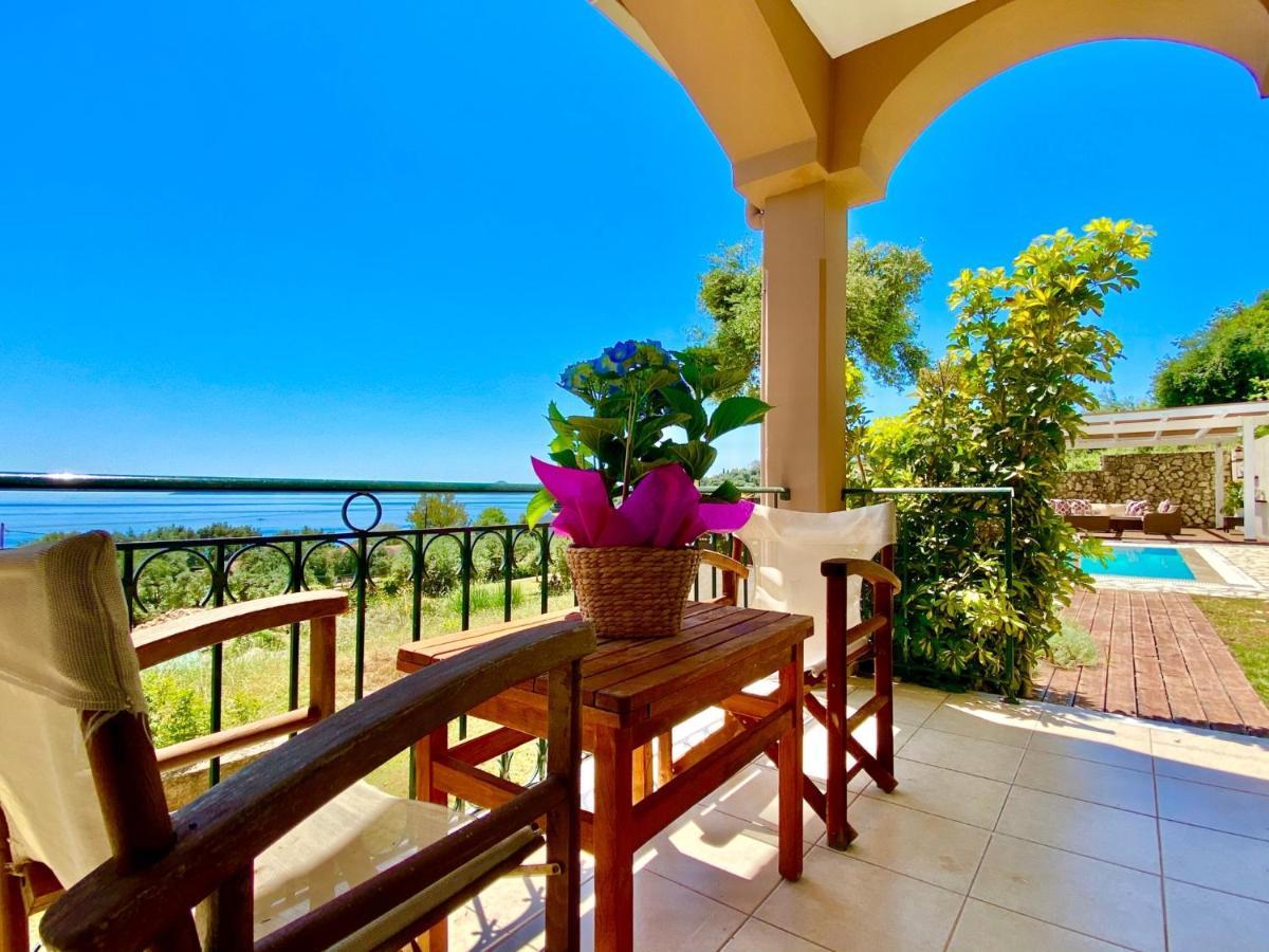 Villa Barbati Dream With Private Pool By Dadovillas Pyrgi  المظهر الخارجي الصورة