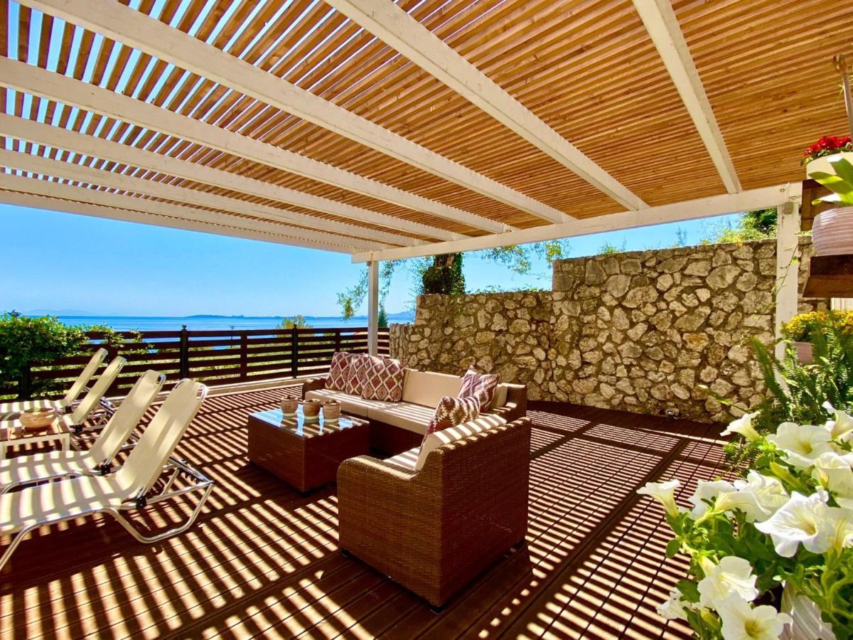 Villa Barbati Dream With Private Pool By Dadovillas Pyrgi  المظهر الخارجي الصورة