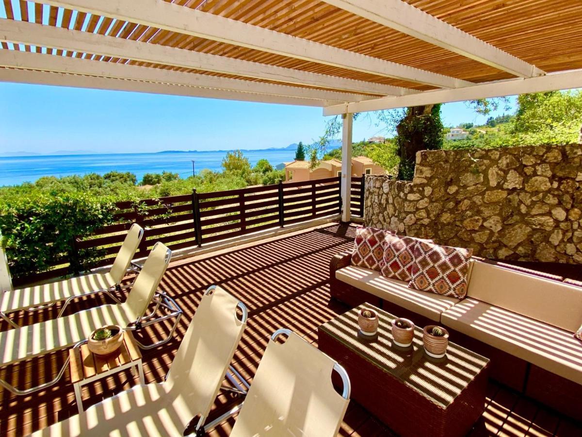 Villa Barbati Dream With Private Pool By Dadovillas Pyrgi  المظهر الخارجي الصورة