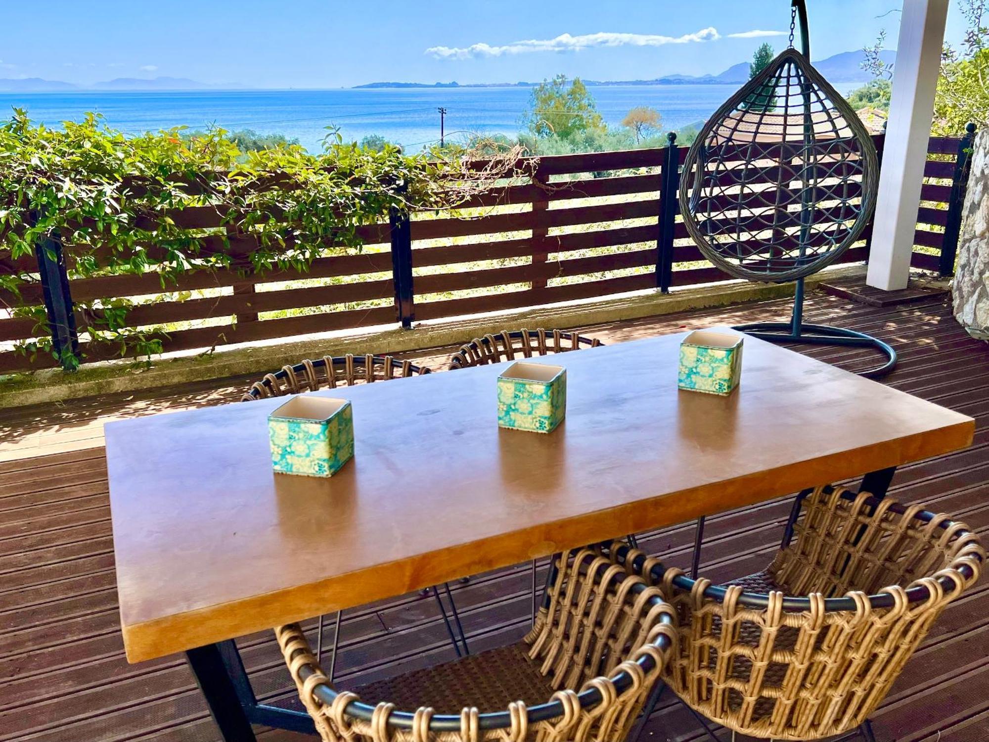 Villa Barbati Dream With Private Pool By Dadovillas Pyrgi  المظهر الخارجي الصورة